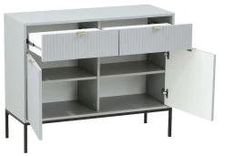 Veke Latte Lipasto 104x39x83 Cm Harmaa -Anno Store latte lipasto harmaa 3