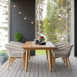House Nordic Wellington Ruukkusetti 3 Kpl Harmaa -Anno Store loiste 6 hengen ruokailuryhma 12