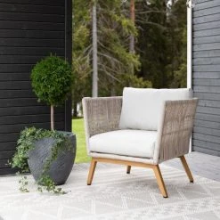 House Nordic Wellington Ruukkusetti 3 Kpl Harmaa -Anno Store loiste nojatuoli 11