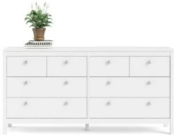 Tvilum Madrid Lipasto 4+4 Valkoinen -Anno Store madrid lipasto 44 valkoinen12