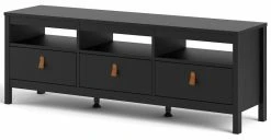 Tvilum Madrid Tv-taso 151x38 Cm Musta -Anno Store madrid tvtaso 151 musta2