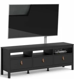 Tvilum Madrid Tv-taso 151x38 Cm Musta -Anno Store madrid tvtaso 151 musta8