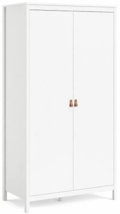 Tvilum Madrid Vaatekaappi 102x199 Cm Valkoinen -Anno Store madrid vaatekaappi 102 valkoinen6