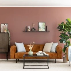 House Nordic Keraaminen Kukkaruukku Ø13 Cm Poltettu Oranssi -Anno Store malva 3 istuttava sohva kangasverhoiltu ruoste adore web 13