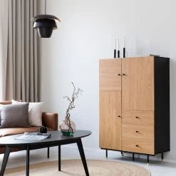 Veke Moda Kaappi 90x140 Musta/tammi -Anno Store moda kaappi 90x140 musta tammi web