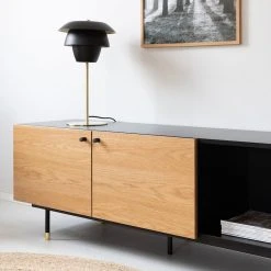 Veke Moda Tv-taso 150 Musta/tammi -Anno Store moda tv taso 150 musta tammi web 3