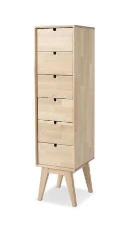 Kiteen Notte Korkea Lipasto, Koivu/lakattu -Anno Store notte korkealipasto sivusta web kalustekauppa