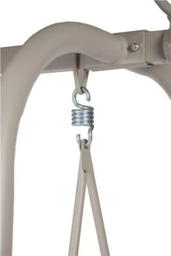 Outfit Silke 3-istuttava Pihakeinu Harmaa/luonnonvari Hiekkapehmusteet -Anno Store outfit silke 3 istuttava pihakeinu harmaa luonnonvari hiekka 2