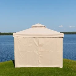 Veke Ranta Paviljonki 3x3 M Beige -Anno Store ranta paviljonki 3x3m beige web 25