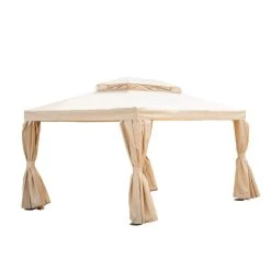 Veke Ranta Paviljonki 3x4 M Beige -Anno Store ranta paviljonki 3x4m beige 2