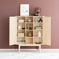 Veke Rima Kaappi Avohyllyllä Lakattu Koivu -Anno Store rima kaappi avohyllylla web 6