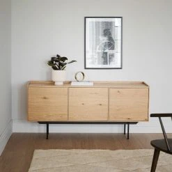 Rowico Brewerton Senkki 160x40x75 Cm Tammi/musta 13 Rowico Brewerton Senkki 160x40x75 Cm Tammi/musta -Anno Store rowico brewerton senkki 160x40x75cm tammi