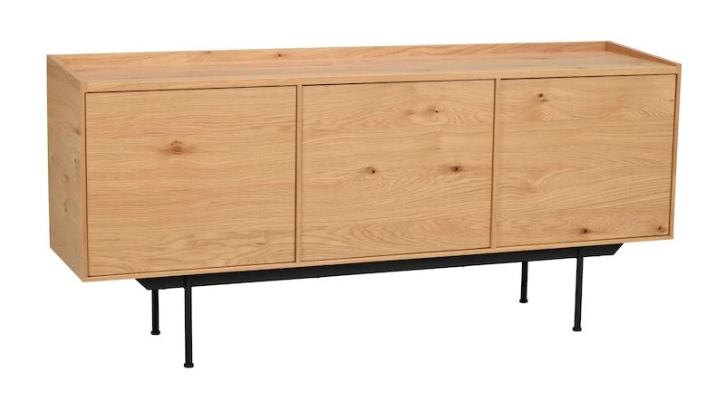 Rowico Brewerton Senkki 160x40x75 Cm Tammi/musta 6 Rowico Brewerton Senkki 160x40x75 Cm Tammi/musta - Image 4
