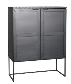 Rowico Everett Kaappi 95x41x125 Cm Valkopesty Tammi -Anno Store rowico everett kaappi 95x41x125cm musta