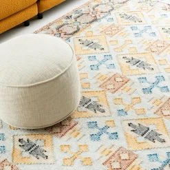 Veke Ruka Villamatto 160x230 Cm Sini/ruskea -Anno Store ruka villamatto web 3