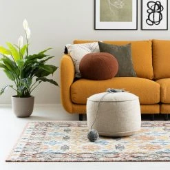 Veke Ruka Villamatto 160x230 Cm Sini/ruskea -Anno Store ruka villamatto web 6