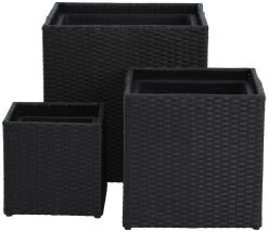 Veke Sahara Kukkaruukkusetti Musta Polyrottinki -Anno Store sahara kukkaruukkusetti2