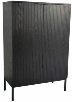 Tenstar Siera Korkea Kaappi 80x40x120 Cm Musta -Anno Store siera ovikaappi korkea musta