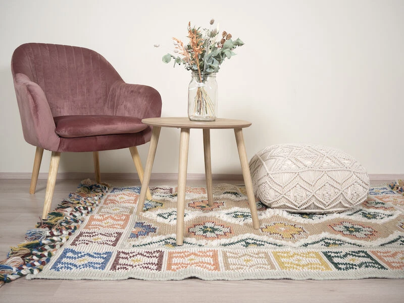 Mattokymppi Suri Villamatto 160x230 Cm Beige 6 Mattokymppi Suri Villamatto 160x230 Cm Beige - Image 4