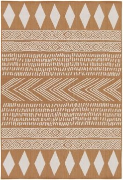 Mattokymppi Tyrni Matto Sisä-ja Ulkokäyttöön 120x170 Cm Terra -Anno Store tyrni terra