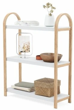 Umbra Bellwood Seisova Hylly 3 Tasoa 71,1x26x90,1cm Luonnonväri/valkoinen 12 Umbra Bellwood Seisova Hylly 3 Tasoa 71,1x26x90,1cm Luonnonväri/valkoinen -Anno Store umbra bellwood seisova hylly 3tasoa luonnonvarivalkoinen