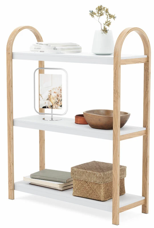 Umbra Bellwood Seisova Hylly 3 Tasoa 71,1x26x90,1cm Luonnonväri/valkoinen 7 Umbra Bellwood Seisova Hylly 3 Tasoa 71,1x26x90,1cm Luonnonväri/valkoinen - Image 5
