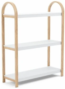 Umbra Bellwood Seisova Hylly 3 Tasoa 71,1x26x90,1cm Luonnonväri/valkoinen