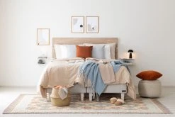 Joliet Seinähylly 2-tasoinen Valkoinen -Anno Store unia 300 jenkkisankypaketti 160x200cm beige web 2