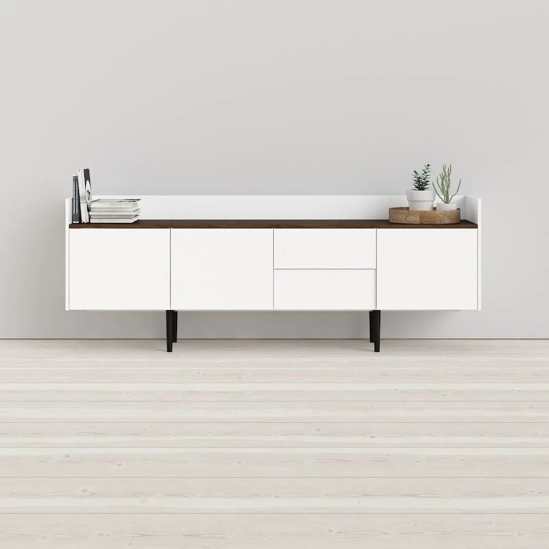 Tvilum Unit Senkki 195 Valkoinen/pähkinä 8 Tvilum Unit Senkki 195 Valkoinen/pähkinä - Image 6