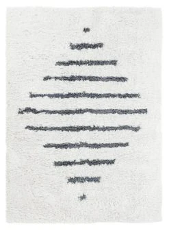 Vallila Mehiläispesä Matto 60x90 Cm Harmaa