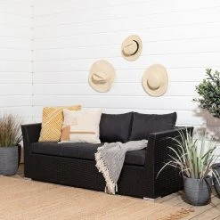 Veke Vanamo 3-istuttava Sohva Musta/harmaa -Anno Store vanamo 3 istuttava sohva web 15