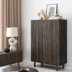 Veke Vieno Kaappi 82x42x121 Cm Vahattu Saarni Musta -Anno Store vieno kaappi 82x42x121 cm vahattu saarni musta web 23