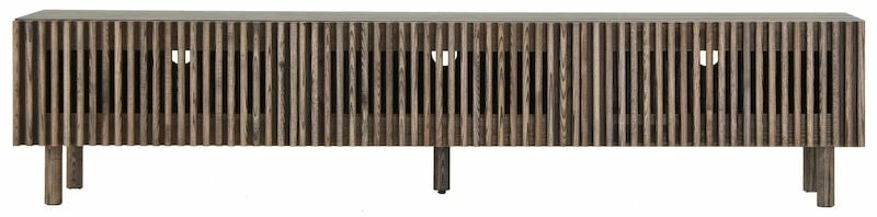 Veke Vieno Tv-taso 190x42 Cm Vahattu Saarni Musta 3 Veke Vieno Tv-taso 190x42 Cm Vahattu Saarni Musta
