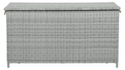 Vila Vinga Pehmustelaatikko Hiekan Värinen Polyrottinki/alumiini -Anno Store vila pehmustelaatikko hiekka