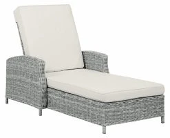 Vila Vinga Aurinkotuoli Hiekan Värinen Polyrottinki/alumiini -Anno Store vila vinga aurinkotuoli